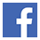 Facebook official logo graphic - a blue square with a white f.